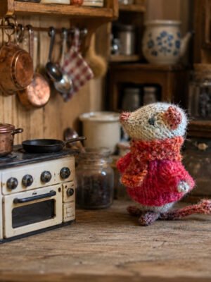Juna in de keuken